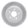 830-59056L Geoperformance Drilled/Slotted Brake Rotor, 2009-2014 Acura/Honda, Position: Front Left - image 1