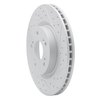 830-59057R Geoperformance Drilled/Slotted Brake Rotor, 2012-2016 Acura/Honda, Position: Front Right - image 2
