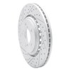 830-59058L Geoperformance Drilled/Slotted Brake Rotor, Fits Select Acura/Honda, Position: Front Left - image 2