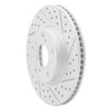 830-59061R Geoperformance Drilled/Slotted Brake Rotor, Fits Select Acura/Honda, Position: Front Right - image 2
