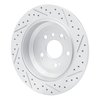 830-59062L Geoperformance Drilled/Slotted Brake Rotor, Fits Select Acura/Honda, Position: Rear Left - image 4