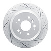 830-59062R Geoperformance Drilled/Slotted Brake Rotor, Fits Select Acura/Honda, Position: Rear Right - image 1