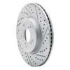 830-59064R Geoperformance Drilled/Slotted Brake Rotor, Fits Select Acura/Honda, Position: Front Right - image 2