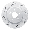 830-59066L Geoperformance Drilled/Slotted Brake Rotor, Fits Select Acura/Honda, Position: Rear Left - image 1