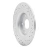 830-59068L Geoperformance Drilled/Slotted Brake Rotor, 2017-2020 Acura/Honda, Position: Rear Left - image 4