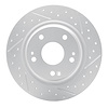 830-59068R Geoperformance Drilled/Slotted Brake Rotor, 2017-2020 Acura/Honda, Position: Rear Right - image 1