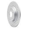 830-59068R Geoperformance Drilled/Slotted Brake Rotor, 2017-2020 Acura/Honda, Position: Rear Right - image 2
