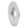 830-59068R Geoperformance Drilled/Slotted Brake Rotor, 2017-2020 Acura/Honda, Position: Rear Right - image 4
