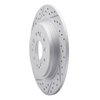 830-59070L Geoperformance Drilled/Slotted Brake Rotor, Fits Select Acura/Honda, Position: Rear Left - image 2