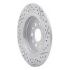 830-59070L Geoperformance Drilled/Slotted Brake Rotor, Fits Select Acura/Honda, Position: Rear Left - image 4