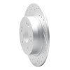 830-59071L Geoperformance Drilled/Slotted Brake Rotor, Fits Select Acura/Honda, Position: Rear Left - image 2