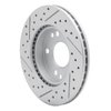 830-63012R Geoperformance Drilled/Slotted Brake Rotor, 1987-1993 Mercedes-Benz, Position: Front Right - image 4