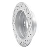 830-63015L Geoperformance Drilled/Slotted Brake Rotor, 1983-1995 Mercedes-Benz, Position: Rear Left - image 4