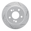 830-63015R Geoperformance Drilled/Slotted Brake Rotor, 1983-1995 Mercedes-Benz, Position: Rear Right - image 1