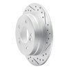 830-63015R Geoperformance Drilled/Slotted Brake Rotor, 1983-1995 Mercedes-Benz, Position: Rear Right - image 2