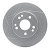 830-63016L Geoperformance Drilled/Slotted Brake Rotor, 1984-1995 Mercedes-Benz, Position: Front Left - image 1