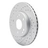 830-63016L Geoperformance Drilled/Slotted Brake Rotor, 1984-1995 Mercedes-Benz, Position: Front Left - image 2