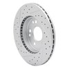 830-63016R Geoperformance Drilled/Slotted Brake Rotor, 1984-1995 Mercedes-Benz, Position: Front Right - image 4