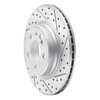 830-63024R Geoperformance Drilled/Slotted Brake Rotor, 1992-1999 Mercedes-Benz, Position: Rear Right - image 2