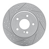 830-63032L Geoperformance Drilled/Slotted Brake Rotor, 1994-2011 Mercedes-Benz, Position: Rear Left - image 1