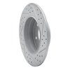 830-63032L Geoperformance Drilled/Slotted Brake Rotor, 1994-2011 Mercedes-Benz, Position: Rear Left - image 4