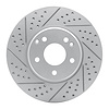 830-63048L Geoperformance Drilled/Slotted Brake Rotor, 1996-2011 Multiple Makes/Models, Position: Front Left - image 1