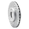 830-63048L Geoperformance Drilled/Slotted Brake Rotor, 1996-2011 Multiple Makes/Models, Position: Front Left - image 2