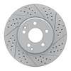 830-63048R Geoperformance Drilled/Slotted Brake Rotor, 1996-2011 Multiple Makes/Models, Position: Front Right - image 1