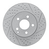 830-63050R Geoperformance Drilled/Slotted Brake Rotor, 2003-2009 Mercedes-Benz, Position: Front Right - image 1