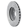 830-63050R Geoperformance Drilled/Slotted Brake Rotor, 2003-2009 Mercedes-Benz, Position: Front Right - image 4