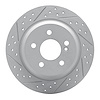 830-63051L Geoperformance Drilled/Slotted Brake Rotor, 2003-2016 Mercedes-Benz, Position: Rear Left - image 1
