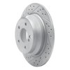 830-63051L Geoperformance Drilled/Slotted Brake Rotor, 2003-2016 Mercedes-Benz, Position: Rear Left - image 2