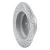 830-63051L Geoperformance Drilled/Slotted Brake Rotor, 2003-2016 Mercedes-Benz, Position: Rear Left - image 4