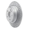 830-63051R Geoperformance Drilled/Slotted Brake Rotor, 2003-2016 Mercedes-Benz, Position: Rear Right - image 2