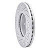 830-63072R Geoperformance Drilled/Slotted Brake Rotor, 2004-2009 Mercedes-Benz, Position: Front Right - image 1