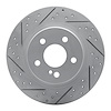 830-63086L Geoperformance Drilled/Slotted Brake Rotor, 2008-2015 Mercedes-Benz, Position: Rear Left - image 1