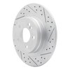 830-63086R Geoperformance Drilled/Slotted Brake Rotor, 2008-2015 Mercedes-Benz, Position: Rear Right - image 2