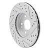 830-63088L Geoperformance Drilled/Slotted Brake Rotor, 2006-2011 Mercedes-Benz, Position: Front Left - image 4