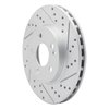 830-63088R Geoperformance Drilled/Slotted Brake Rotor, 2006-2011 Mercedes-Benz, Position: Front Right - image 2