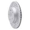 830-63089L Geoperformance Drilled/Slotted Brake Rotor, 2008-2017 Mercedes-Benz, Position: Rear Left - image 4