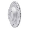 830-63096L Geoperformance Drilled/Slotted Brake Rotor, 2010-2018 Mercedes-Benz, Position: Rear Left - image 4