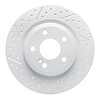 830-63099L Geoperformance Drilled/Slotted Brake Rotor, 2012-2020 Mercedes-Benz, Position: Rear Left - image 1