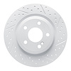 830-63099R Geoperformance Drilled/Slotted Brake Rotor, 2012-2020 Mercedes-Benz, Position: Rear Right - image 1