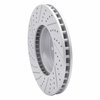 830-63117R Geoperformance Drilled/Slotted Brake Rotor, Fits Select Mercedes-Benz, Position: Front Right - image 4