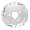 830-63123L Geoperformance Drilled/Slotted Brake Rotor, 1998-2005 Mercedes-Benz, Position: Rear Left - image 1