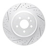 830-63125L Geoperformance Drilled/Slotted Brake Rotor, 2000-2005 Mercedes-Benz, Position: Rear Left - image 1