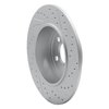 830-63129L Geoperformance Drilled/Slotted Brake Rotor, 2006-2012 Mercedes-Benz, Position: Rear Left - image 4