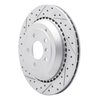 830-63131L Geoperformance Drilled/Slotted Brake Rotor, 2006-2012 Mercedes-Benz, Position: Rear Left - image 2