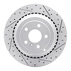 830-63131R Geoperformance Drilled/Slotted Brake Rotor, 2006-2012 Mercedes-Benz, Position: Rear Right - image 1