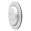 830-63131R Geoperformance Drilled/Slotted Brake Rotor, 2006-2012 Mercedes-Benz, Position: Rear Right - image 2